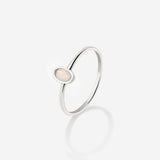 Oval Ring Silver