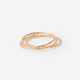 Prism Trio Ring Rose Gold