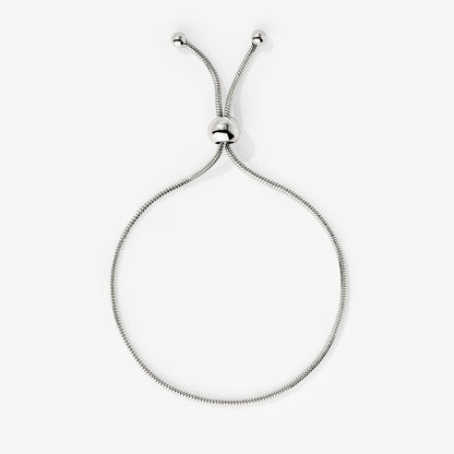 Simple Elegance Bracelet Silber