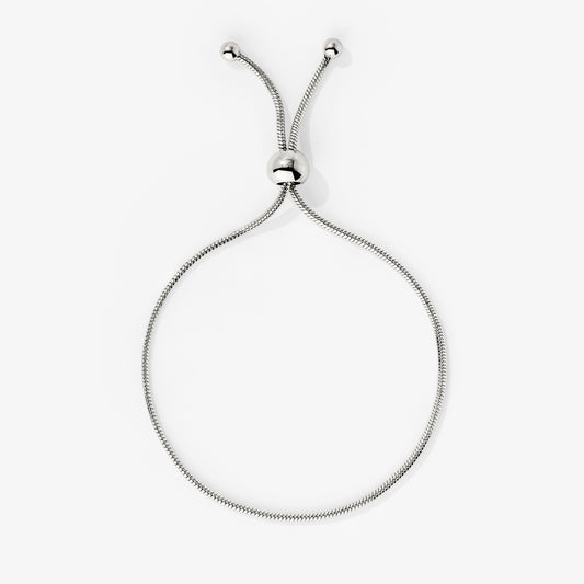 Simple Elegance Bracelet Silber