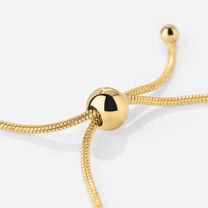 Simple Elegance Y-Necklace Gold