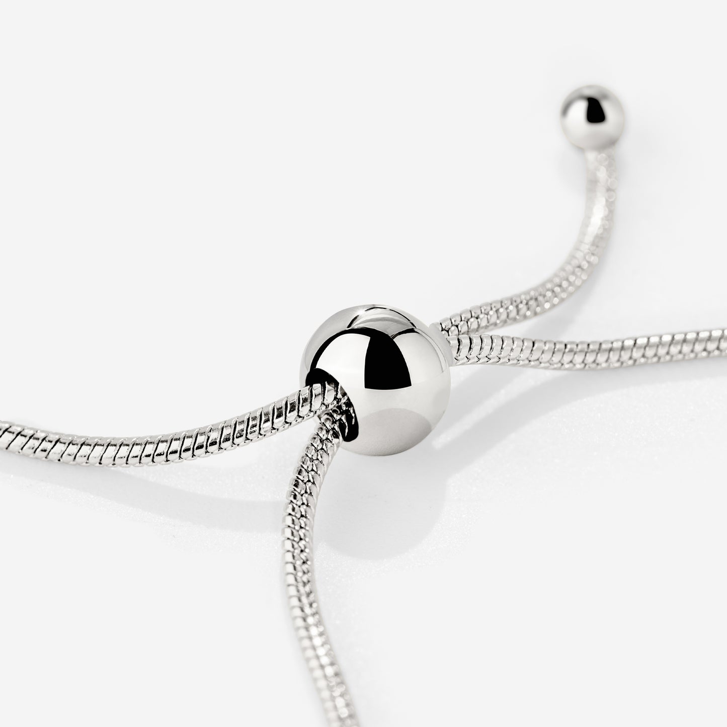 Simple Elegance Y-Necklace Silver