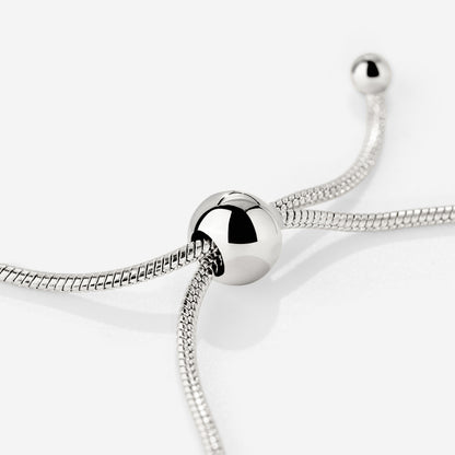 Simple Elegance Y-Necklace Silver