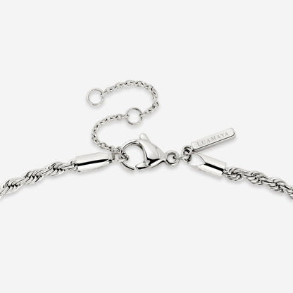 Mom, I am a rich man Necklace Silver