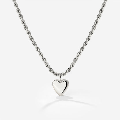 Sweetieheart Necklace Silver