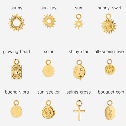 Oval Twisted Hoop Set Baby