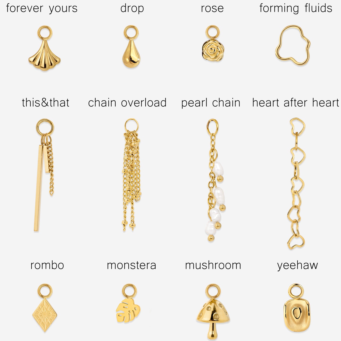 Oval Twisted Hoop Set Baby