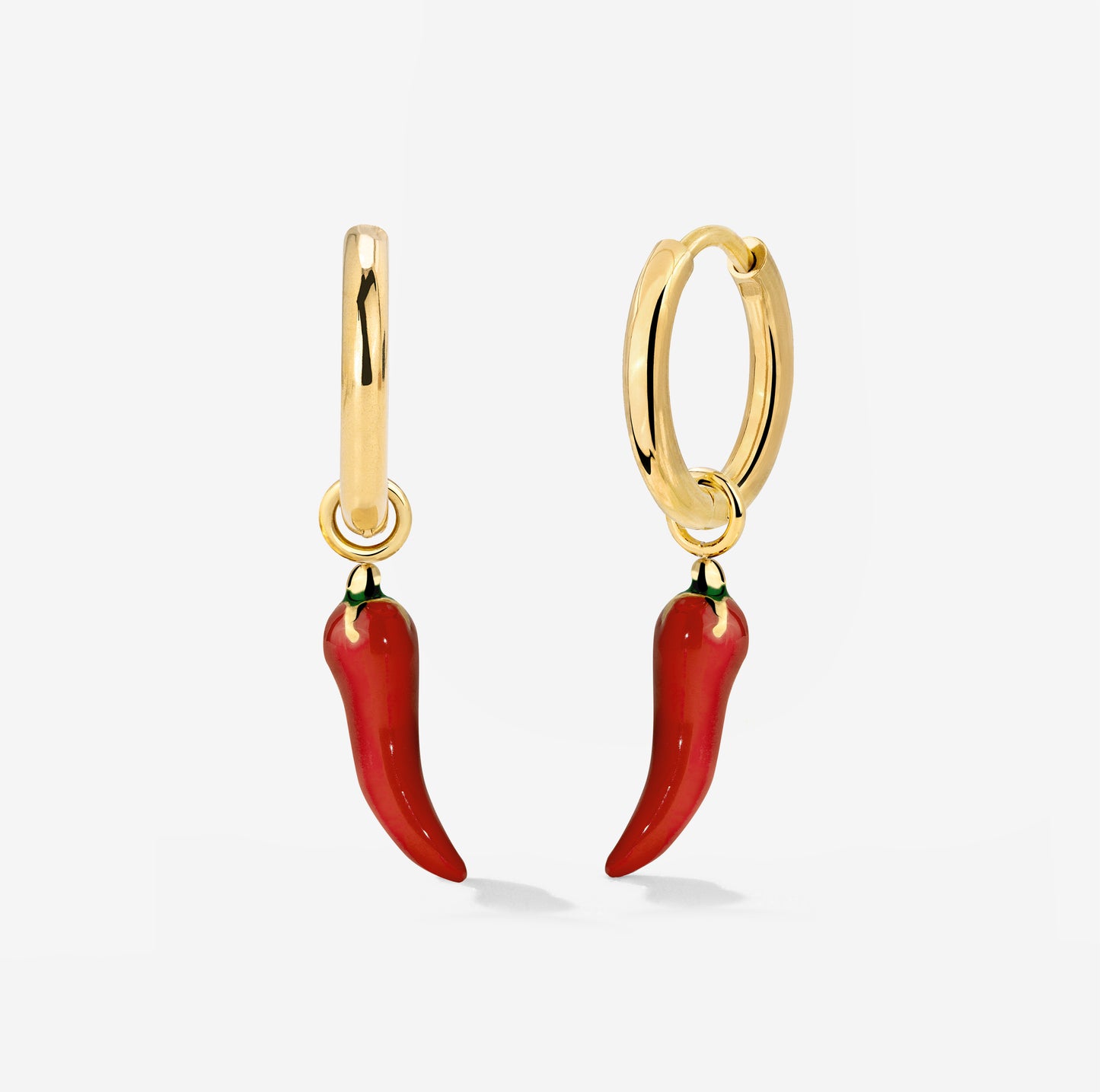 Chili Hoop Set Small Gold