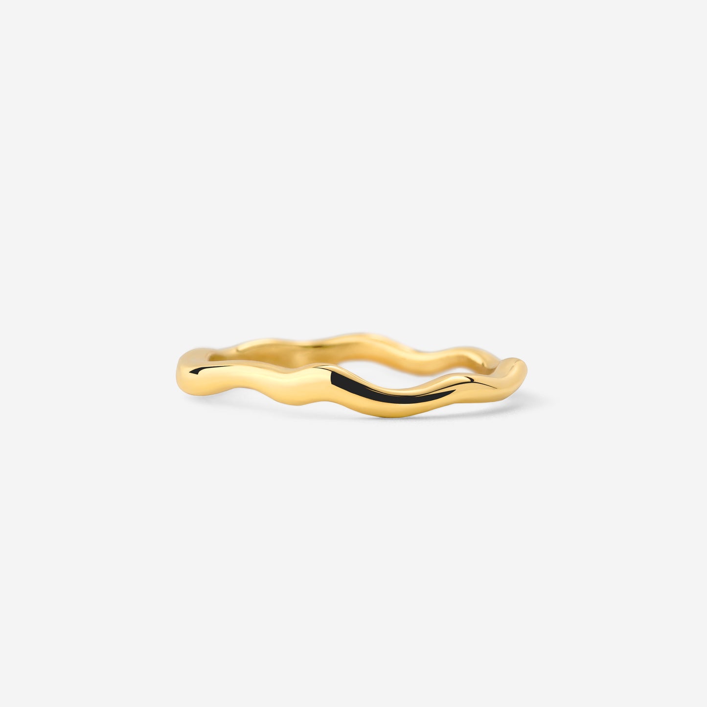 Flowing Ring Gold