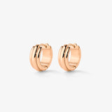 Halo Hoops Rose Gold