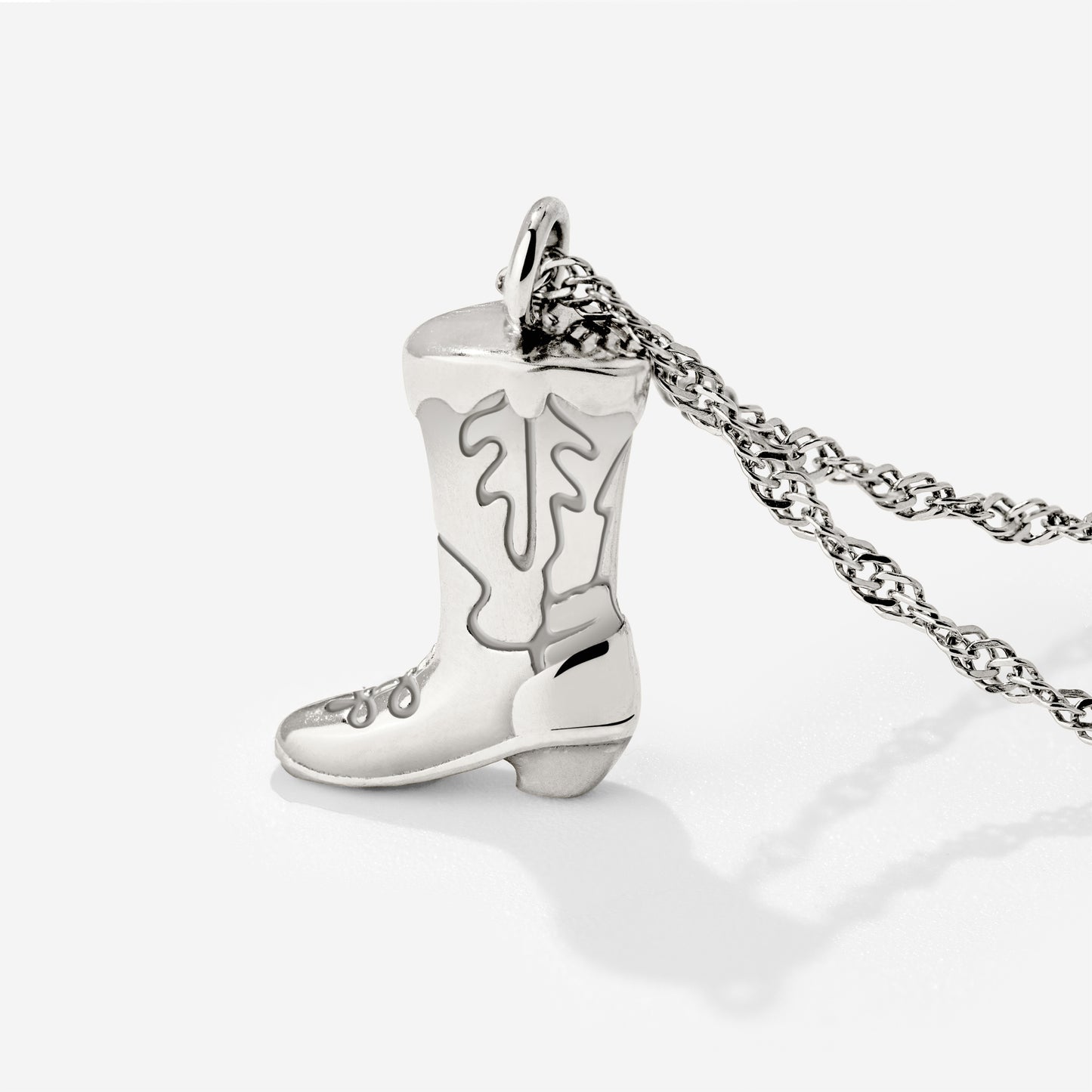 Howdy Necklace Silver