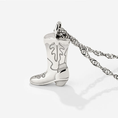 Howdy Necklace Silver