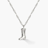 Howdy Necklace Silver