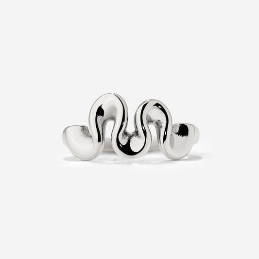 Swirl Ring Silver