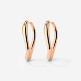 Timeless Oval Hoops Rose Gold