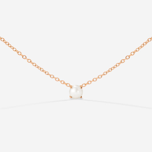 Dream Pearl Choker Rose Gold