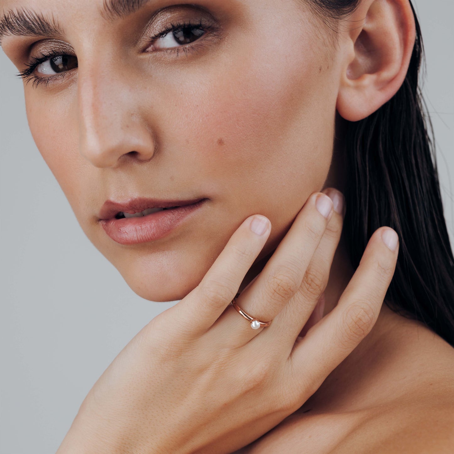 Dream Pearl Ring Roségold