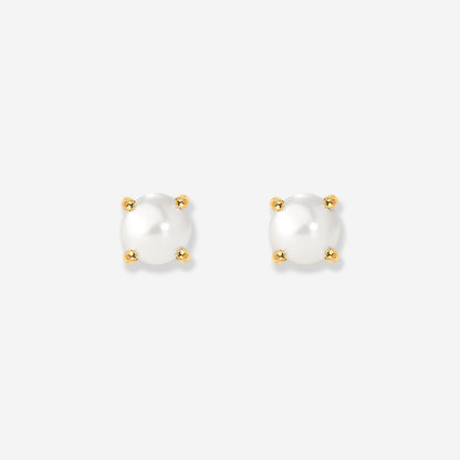 Dream Pearl Studs Gold