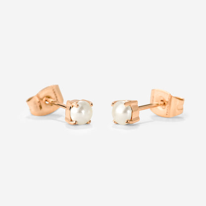 Dream Pearl Studs Roségold