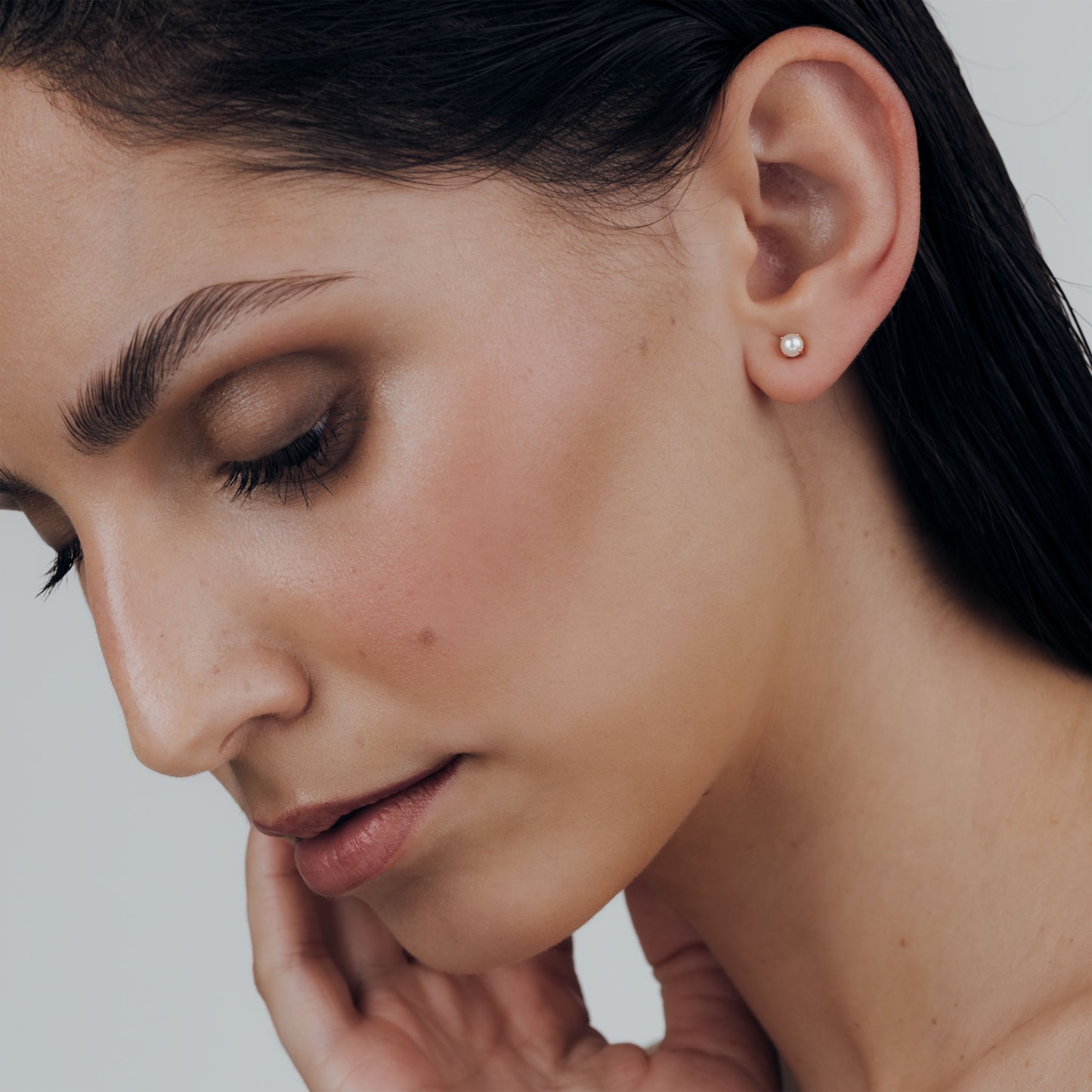 Dream Pearl Studs Roségold