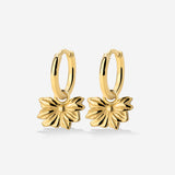 Eternal Bloom Hoop Set Small Gold