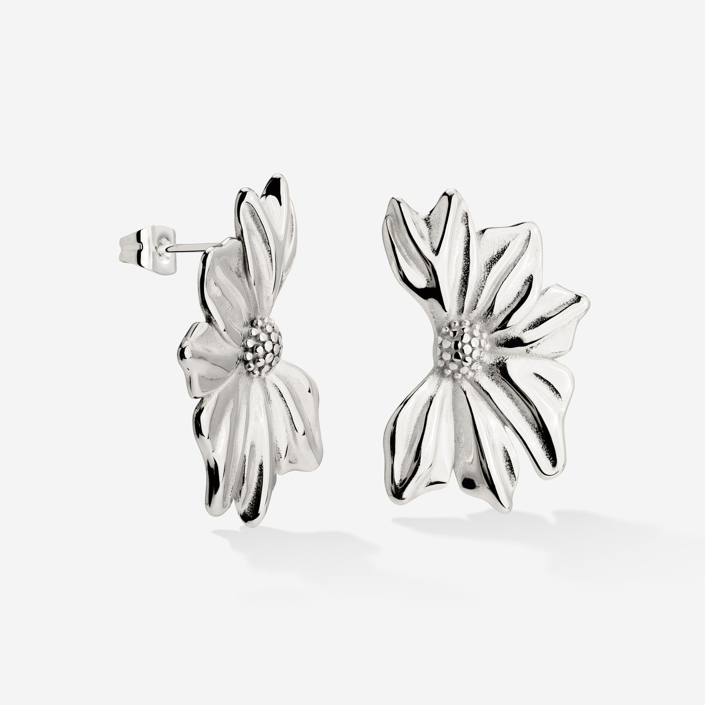 Eternal Bloom Studs Silver