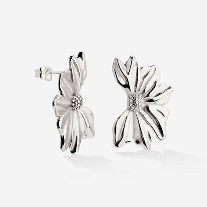 Eternal Bloom Studs Silver