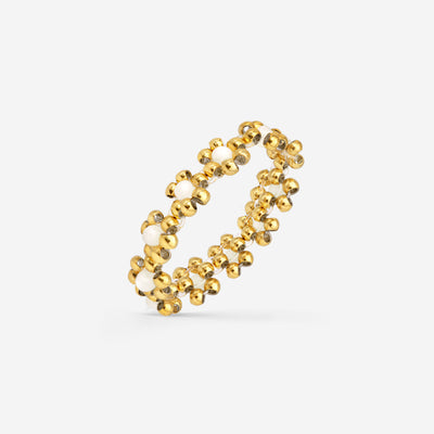 Flowery Ring Gold