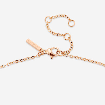 Icicle Necklace Rose Gold