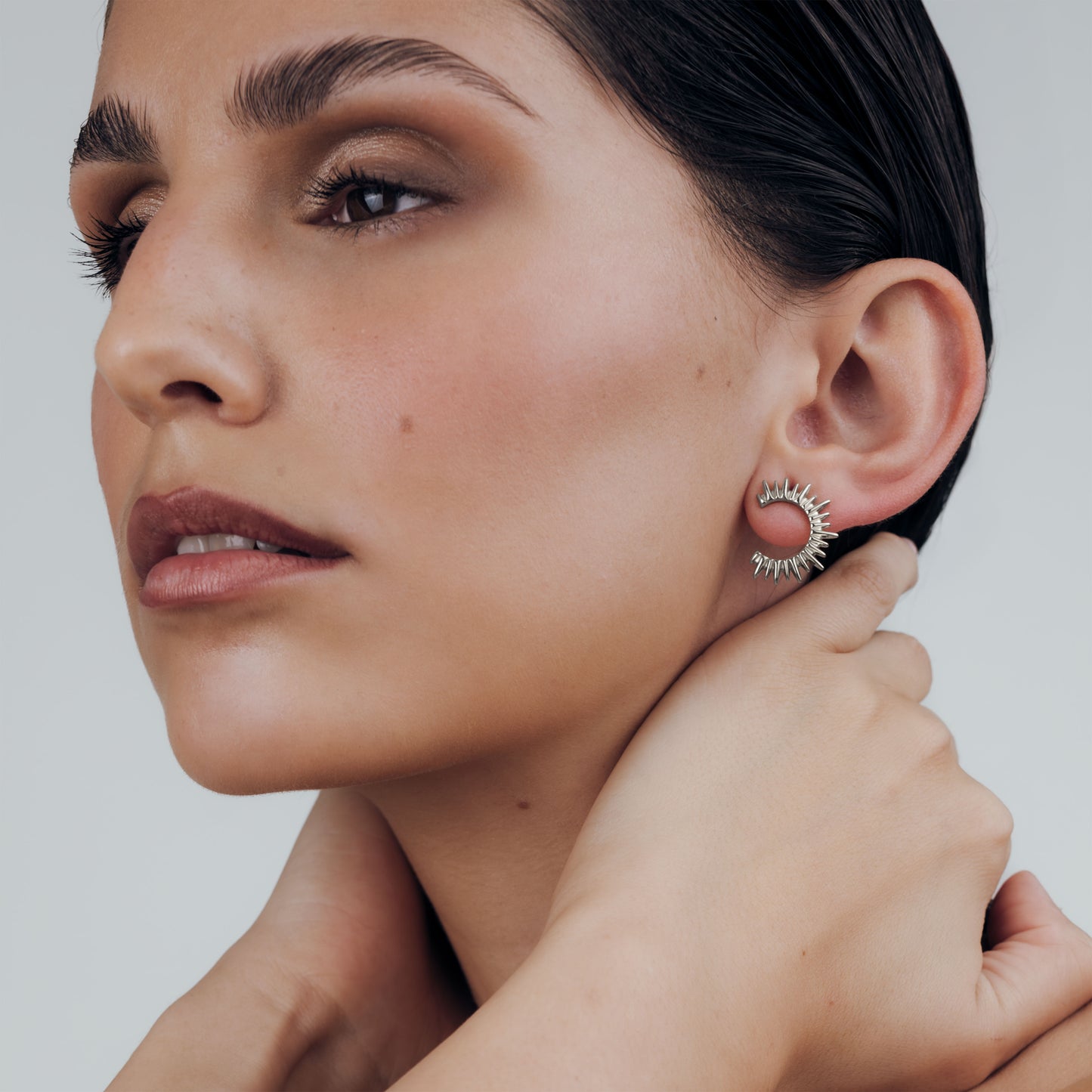 Icicle Earrings Silber