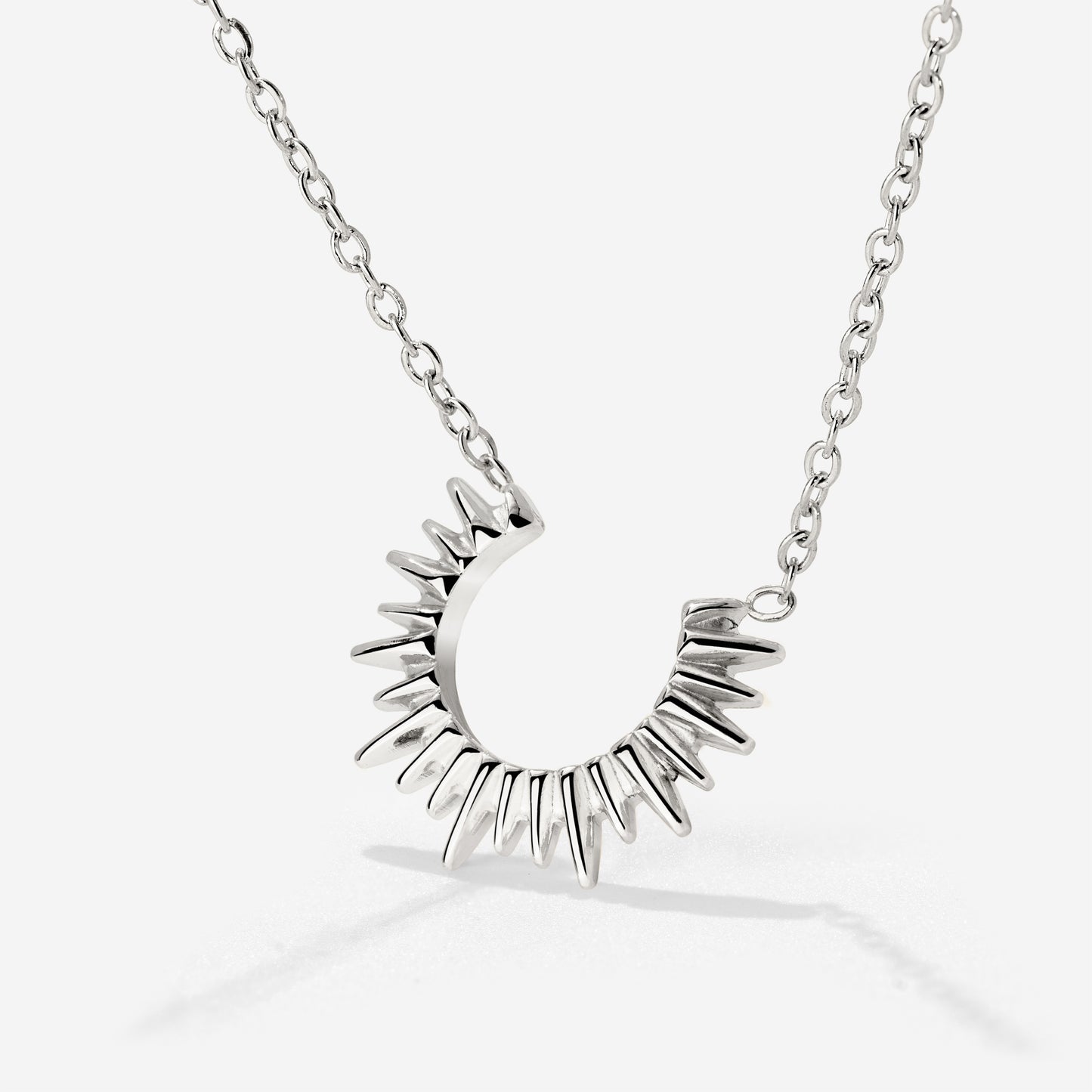 Icicle Necklace Silver