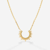 Icicle Necklace Gold