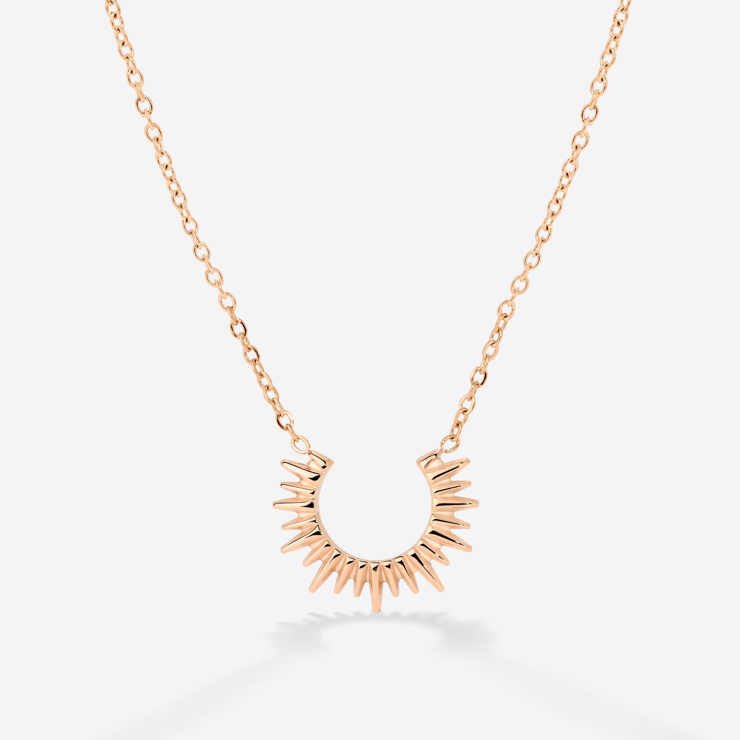 Icicle Necklace Rose Gold