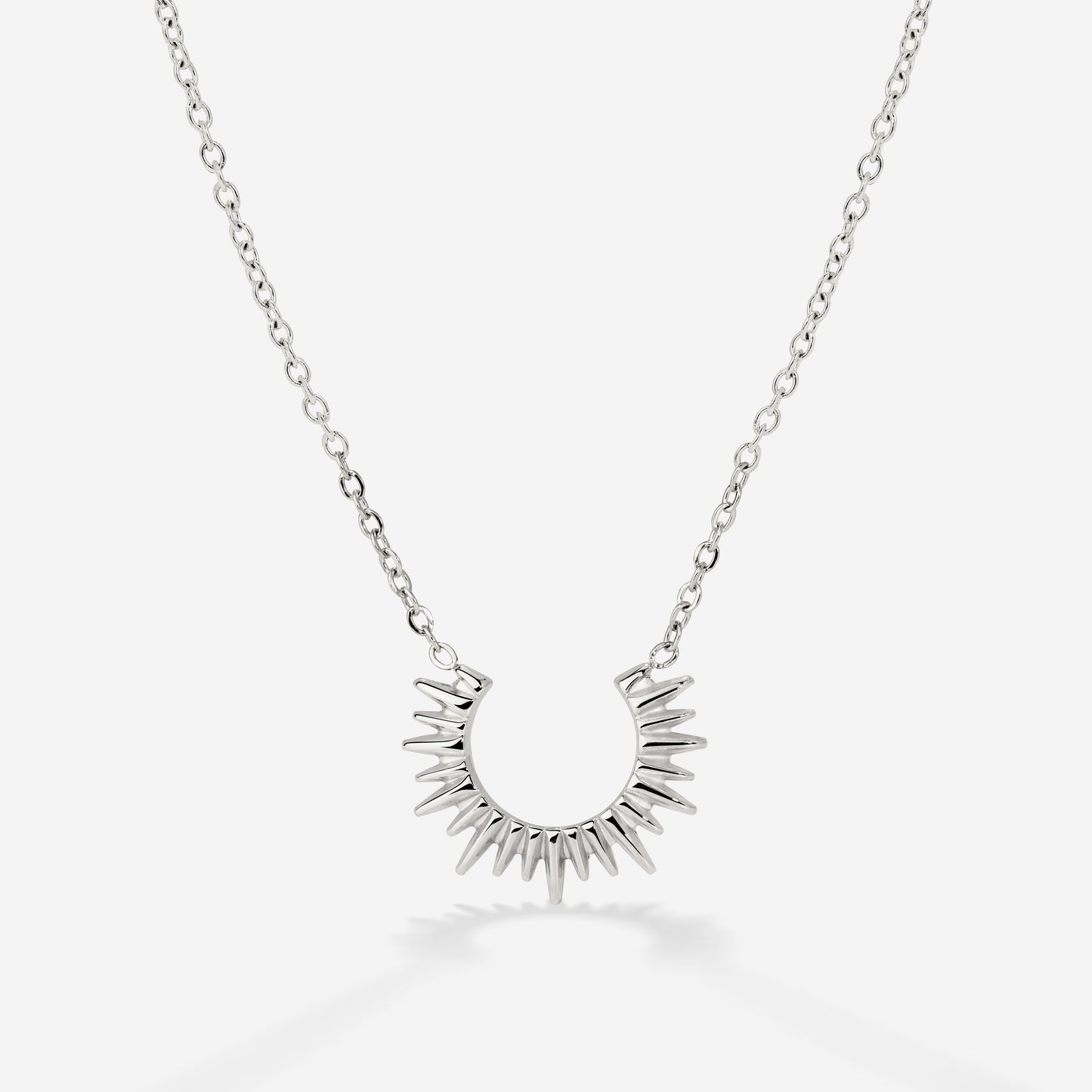 Icicle Necklace Silver