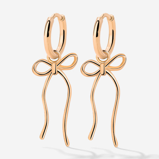 Lovely Loop Hoop Set Small Rose Gold