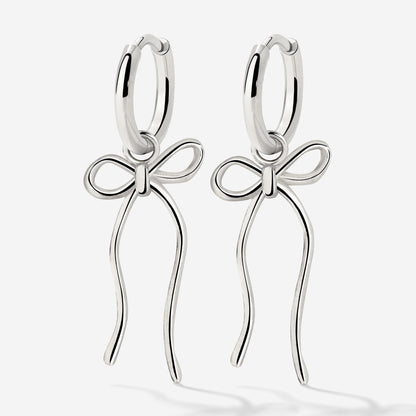 Lovely Loop Hoop Set Small Silver