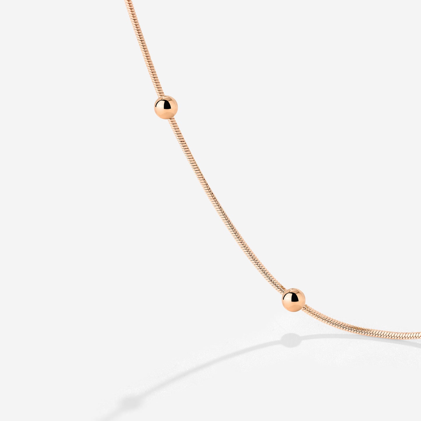 Moony Necklace Rose Gold