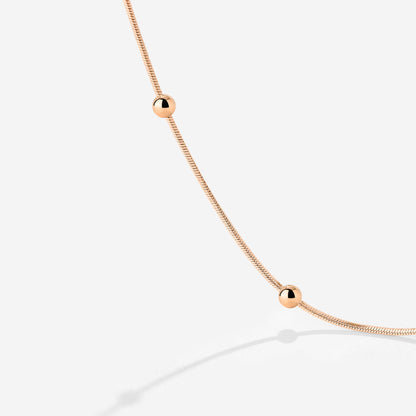 Moony Necklace Rose Gold