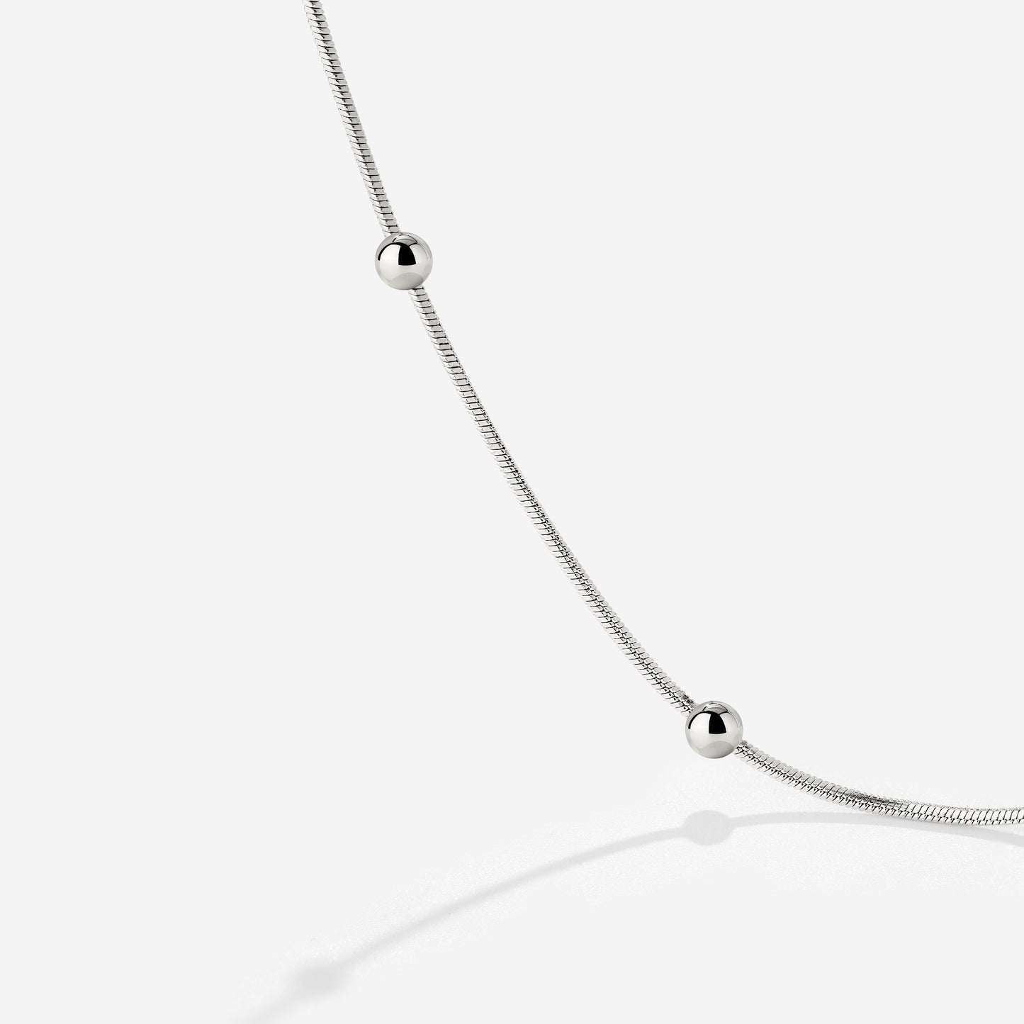 Moony Necklace Silver