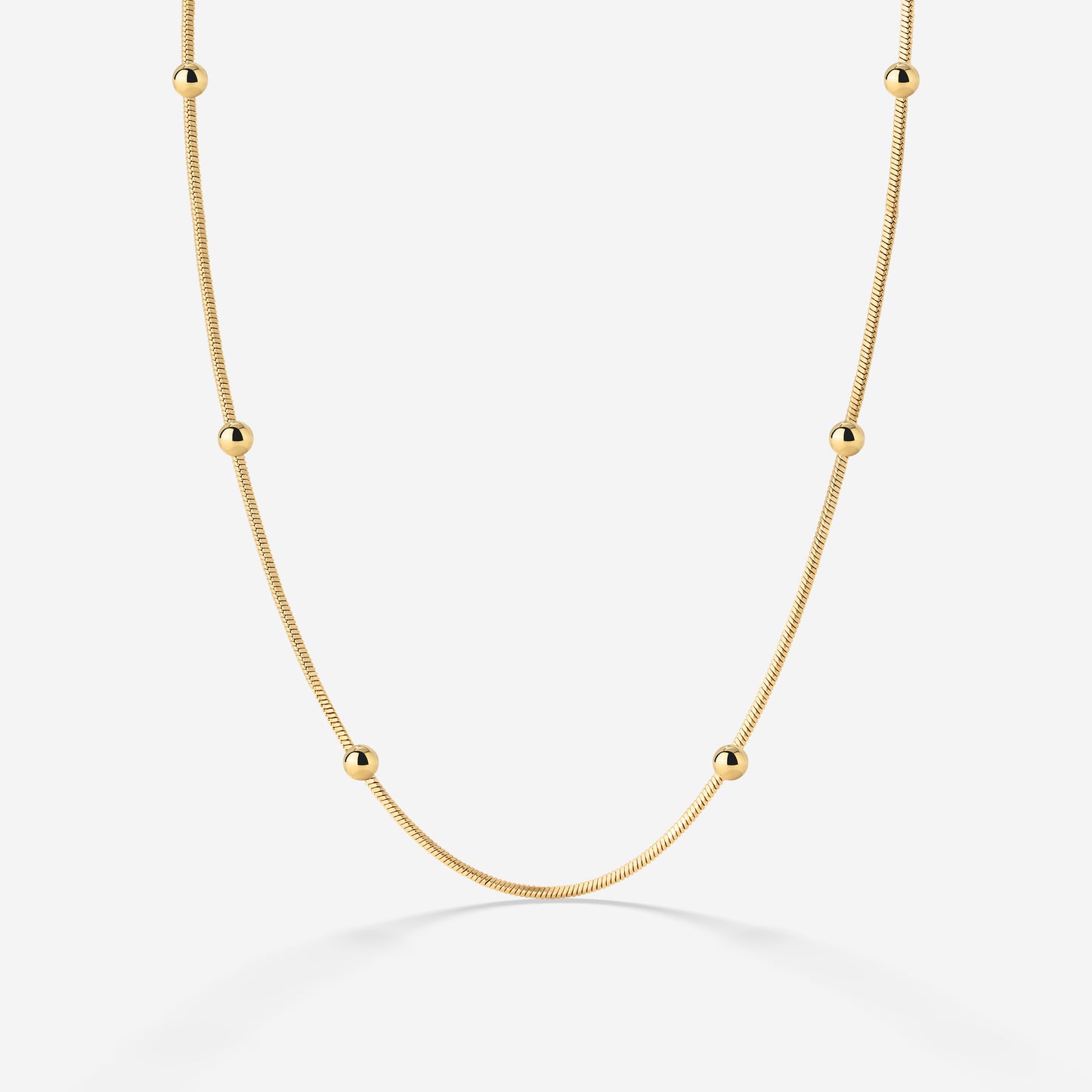 Moony Necklace Gold