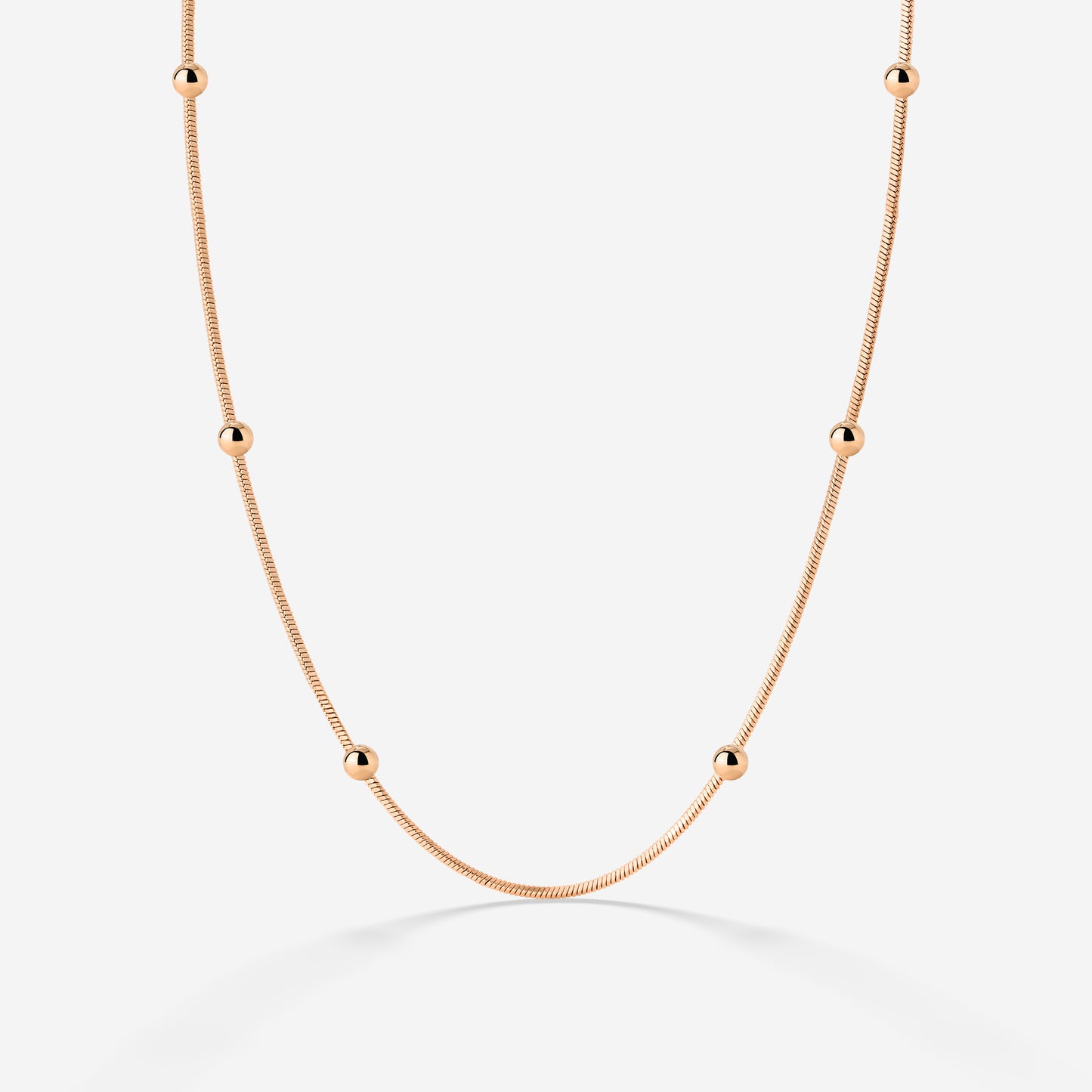 Moony Necklace Rose Gold