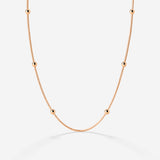 Moony Necklace Rose Gold
