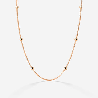 Moony Necklace Rose Gold