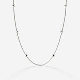 Moony Necklace Silver