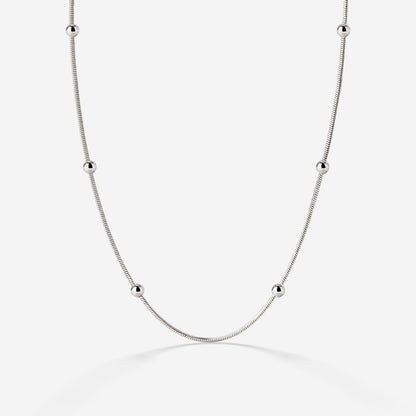 Moony Necklace Silver