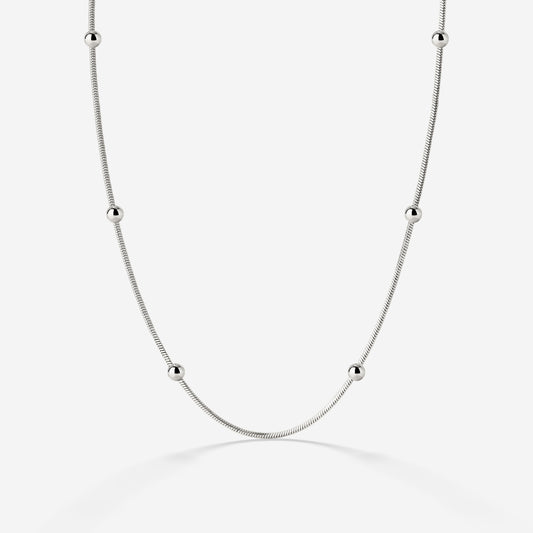 Moony Necklace Silver