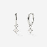 North Star Hoop Set Small Silver