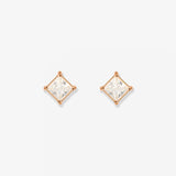 North Star Studs Rose Gold