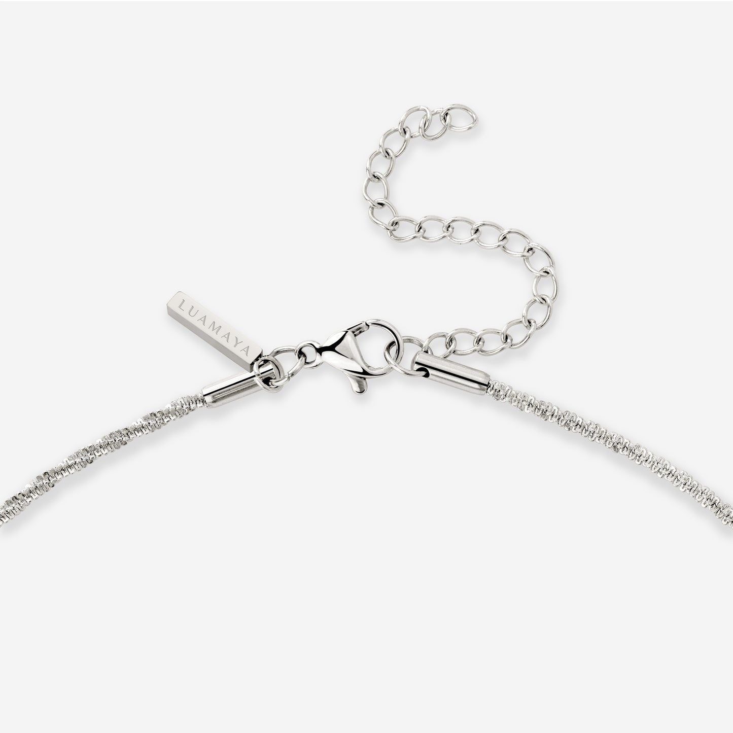 Not so silent Necklace Silver