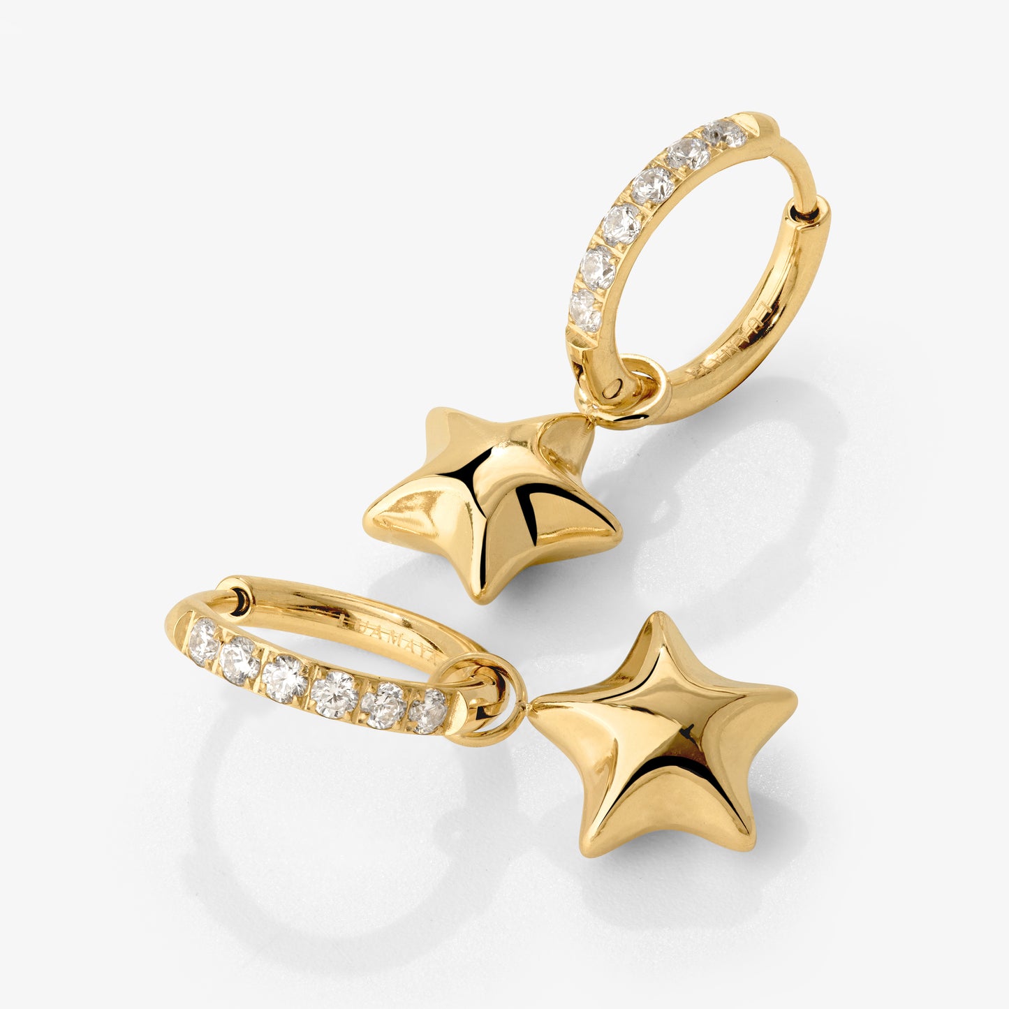 Nova Glimmer Hoop Set Small Gold